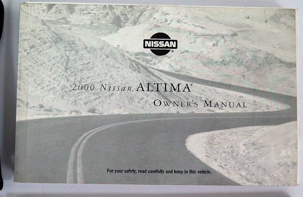 2000 nissan altima owners manual