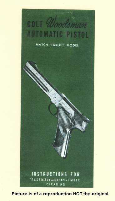 colt woodsman owners manual