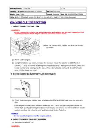 2010 toyota sequoia owners manual