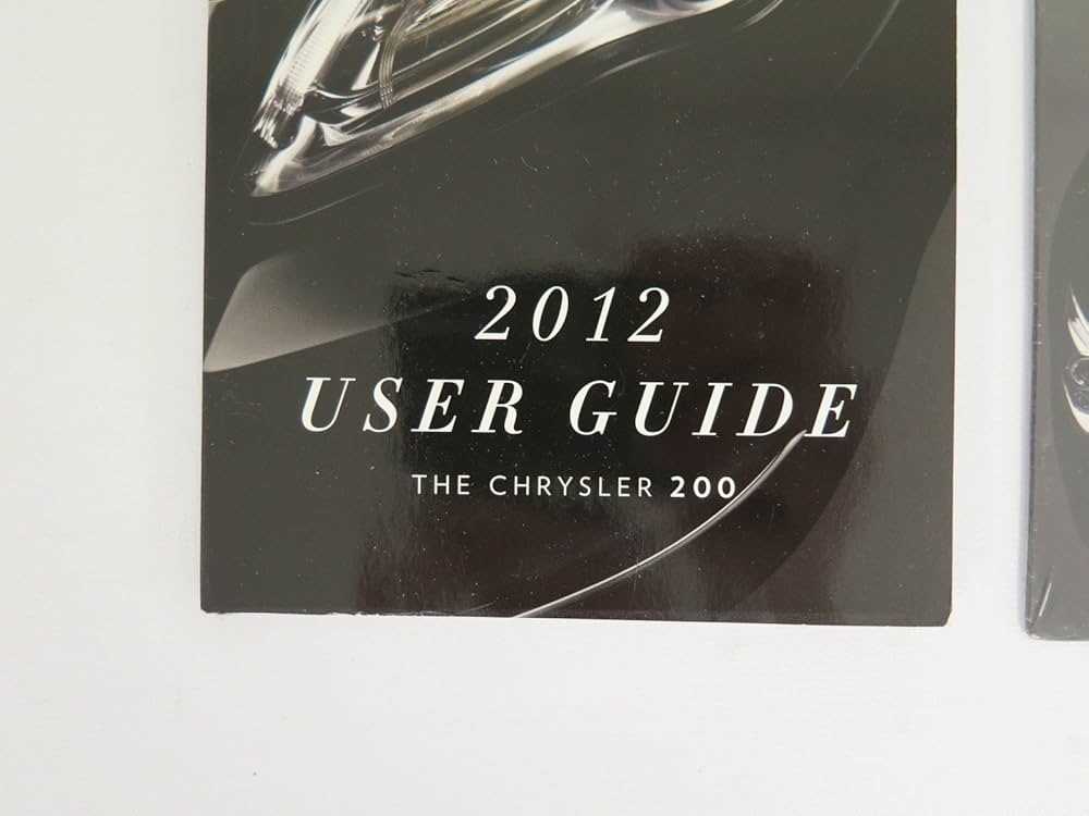 chrysler 200 owners manual