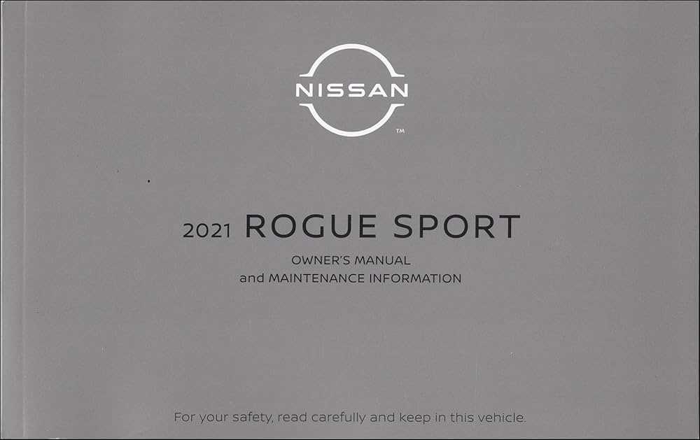 nissan rogue sport owners manual