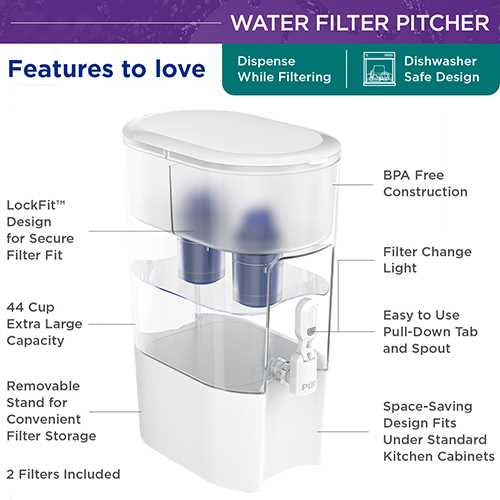 pur water filter owners manual