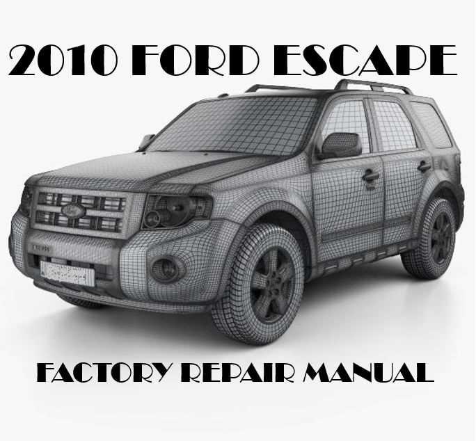 2010 ford escape owners manual