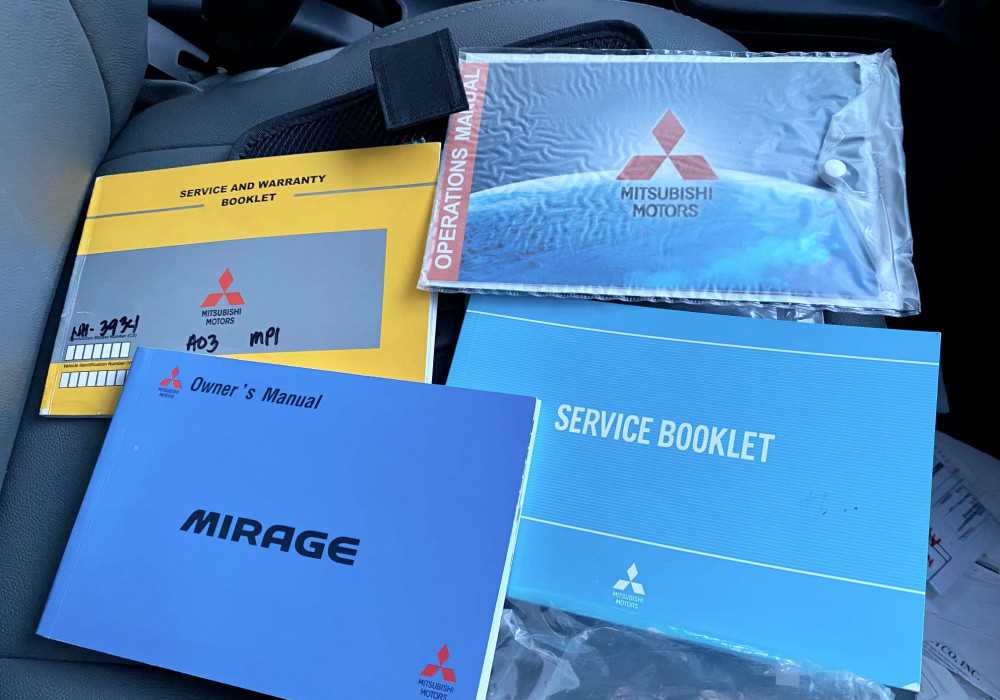 2015 mitsubishi mirage owners manual