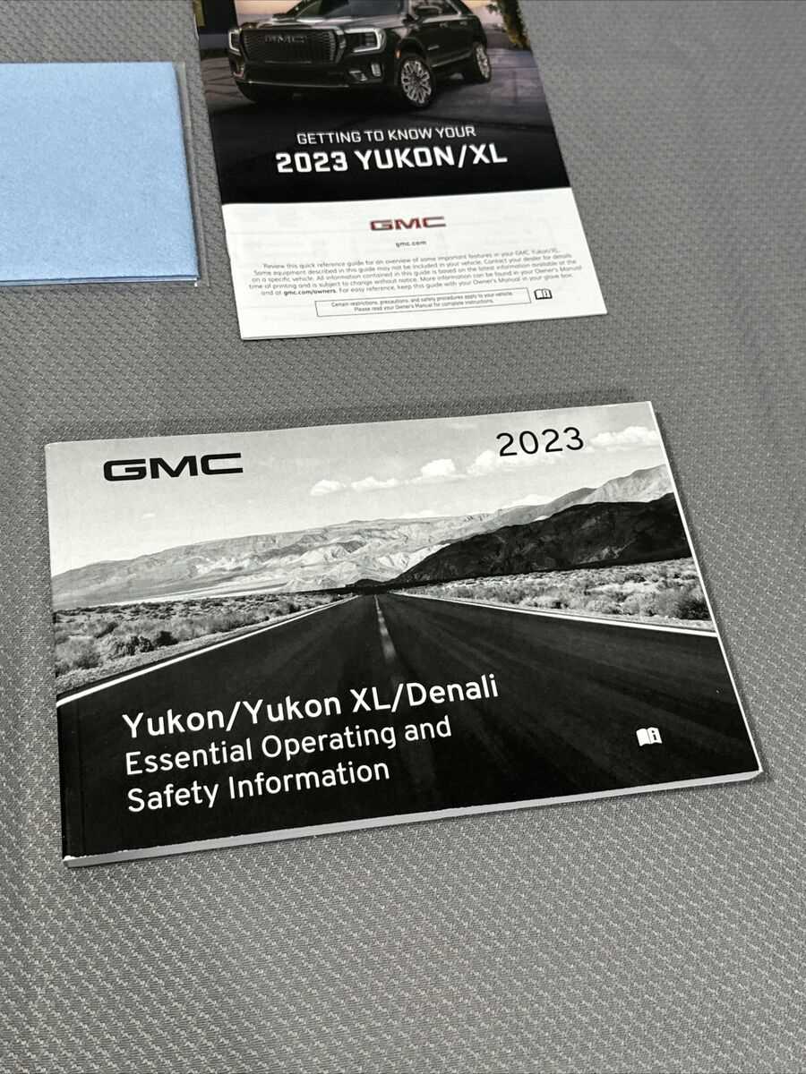 gmc yukon owners manual