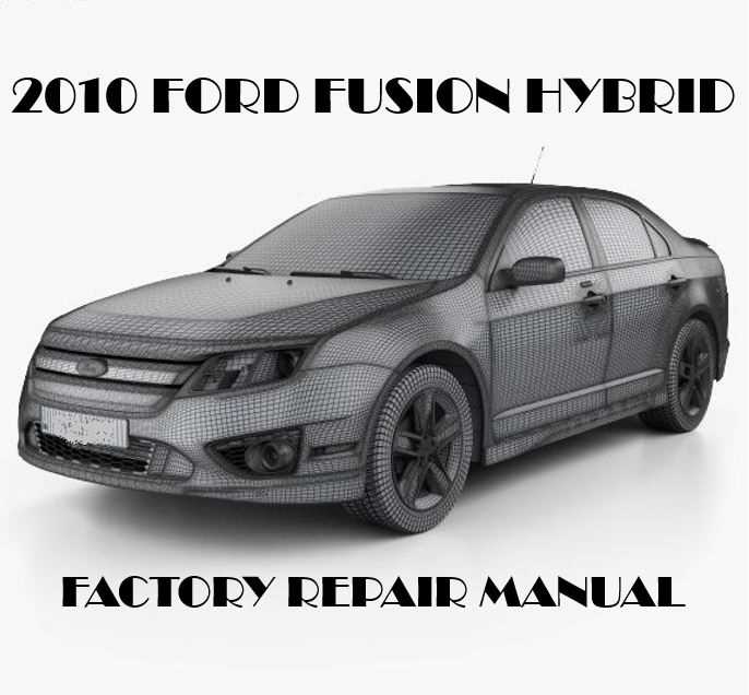 2010 ford fusion se owners manual