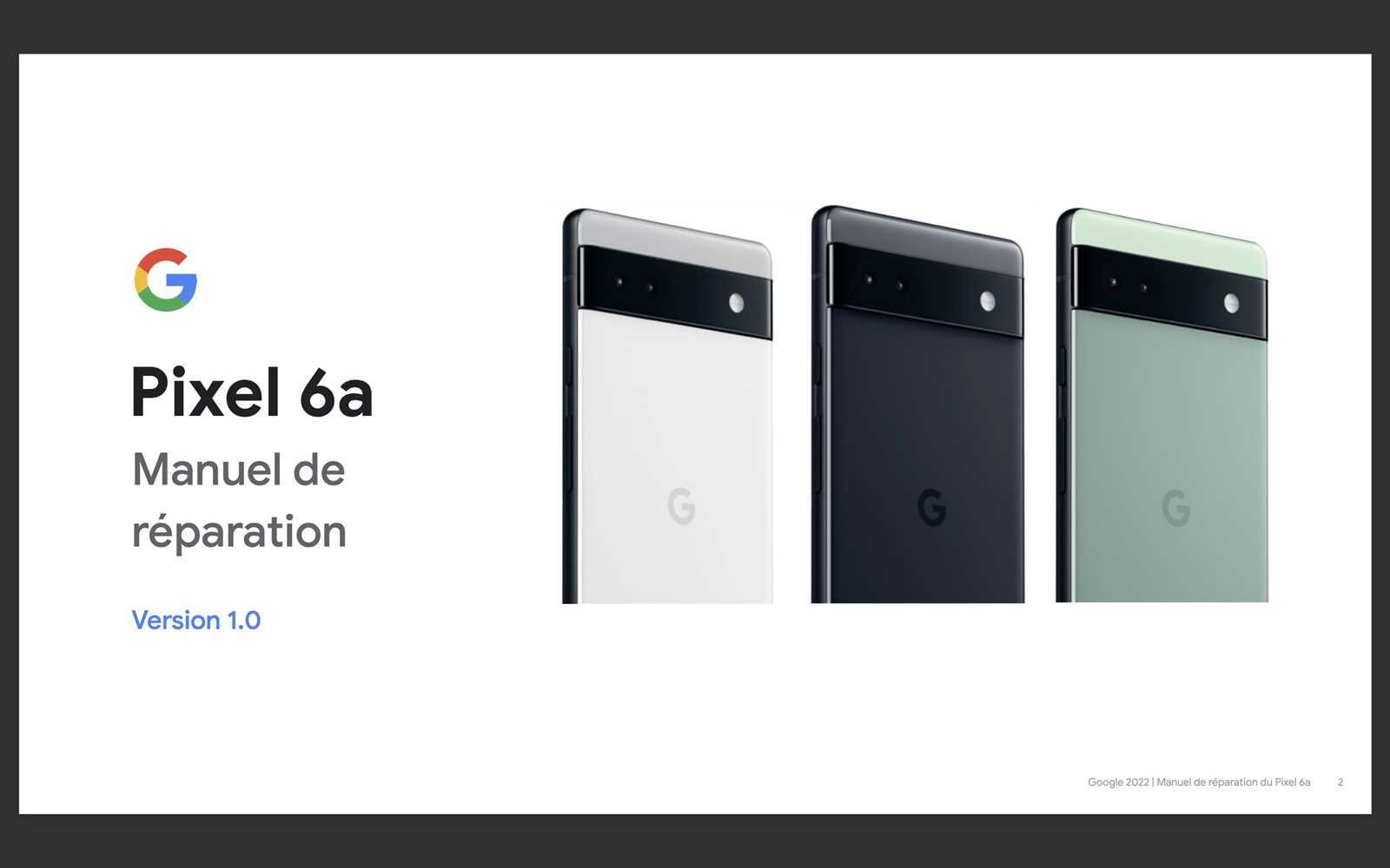 google pixel 6a owners manual