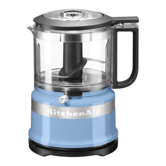 kitchenaid food processor owners manual