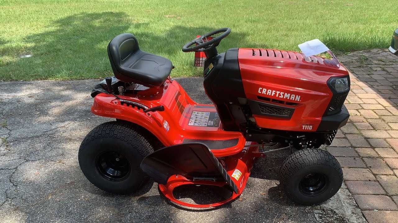 craftsman t110 owners manual