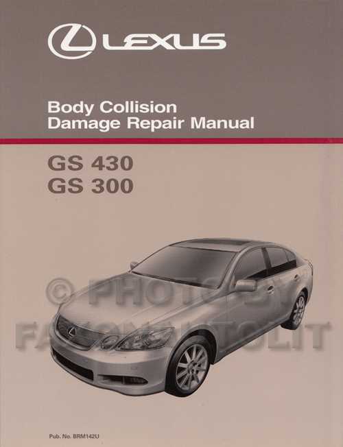 2008 lexus gs 350 owners manual