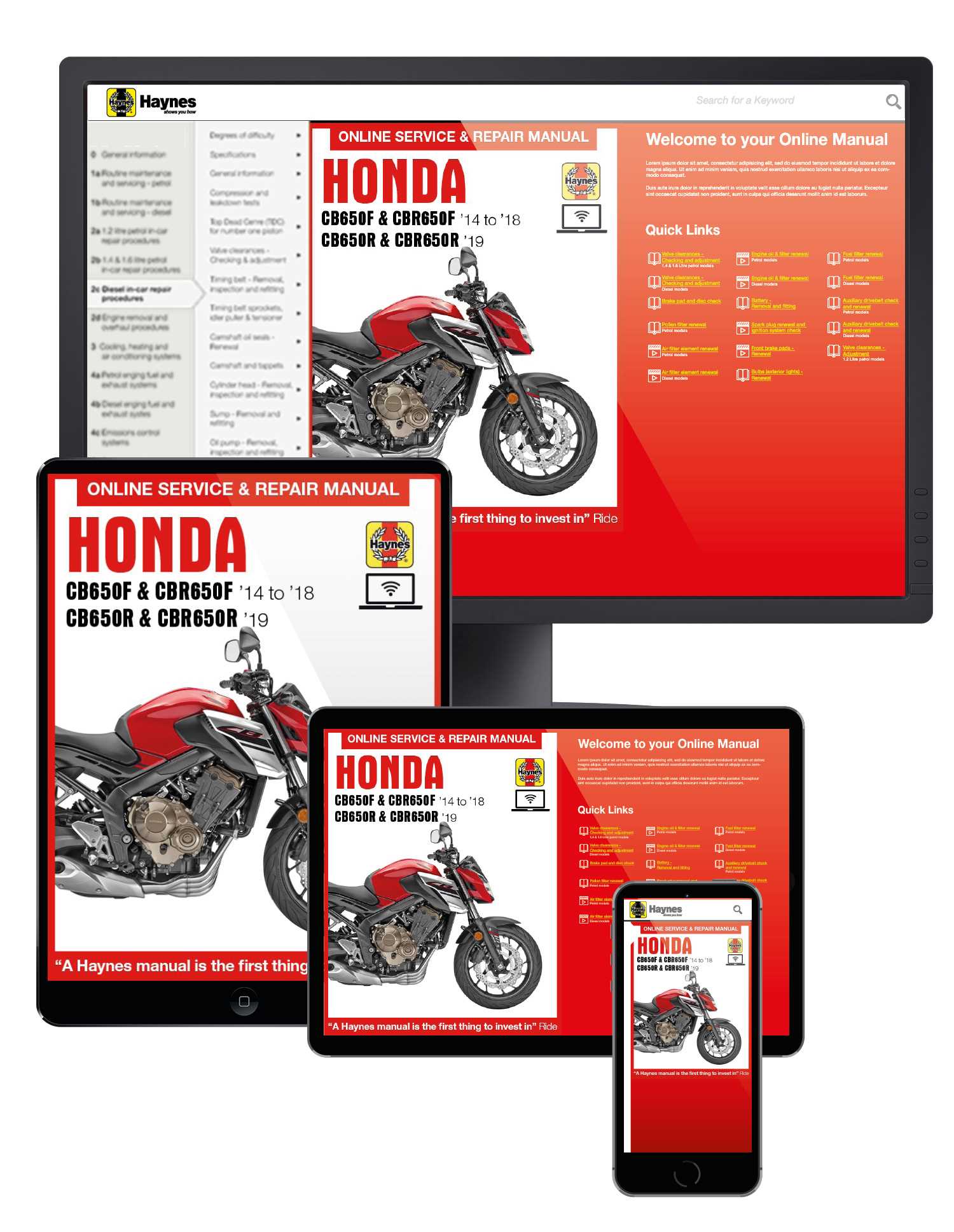 honda cb650r owners manual