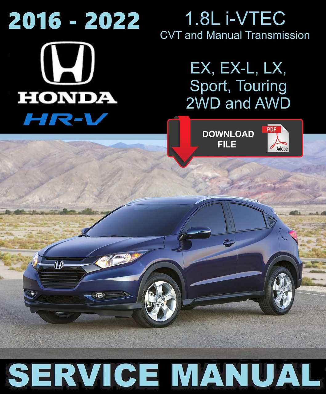 honda hrv owners manual 2023