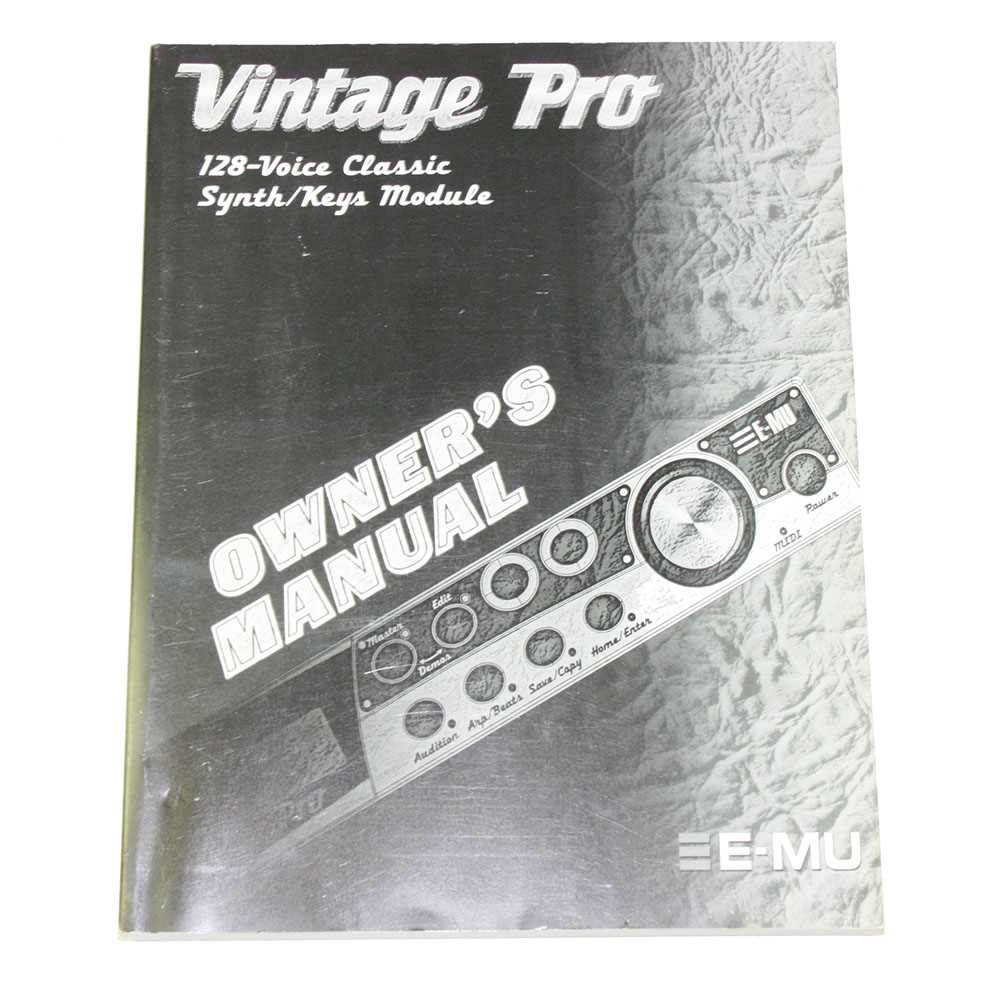 the owners manual to the voice