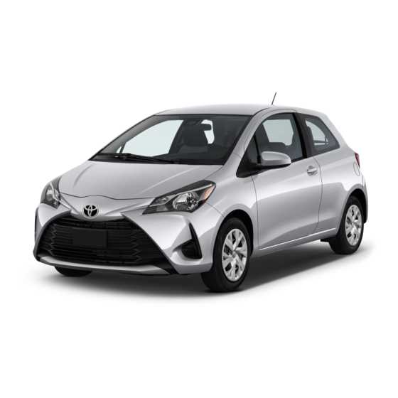 2018 toyota yaris ia owners manual