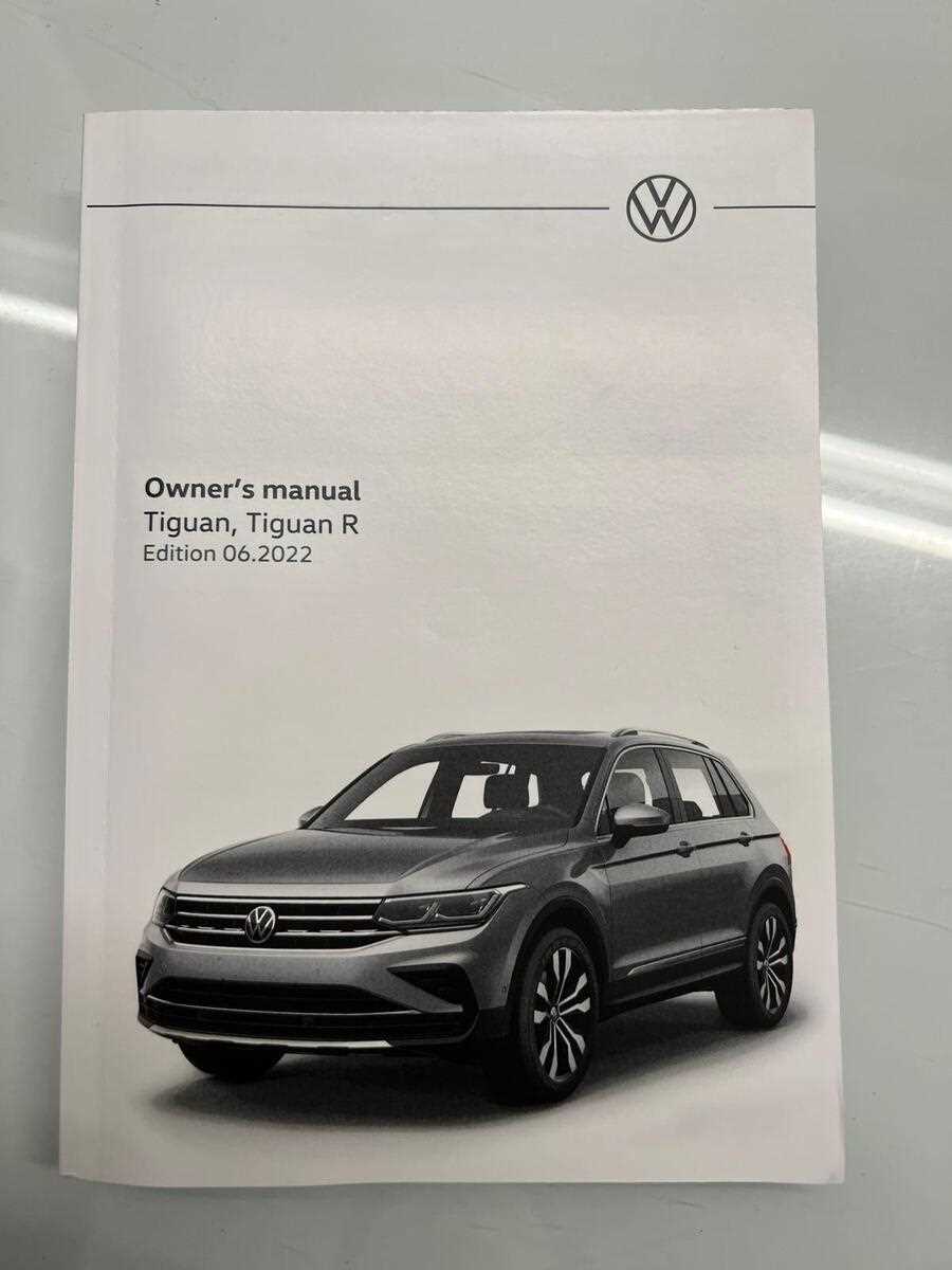 2019 vw tiguan owners manual