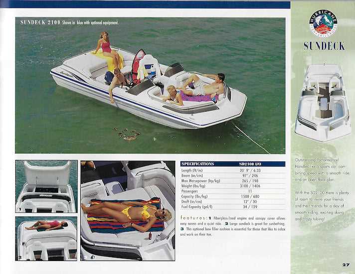 hurricane sundeck owners manual