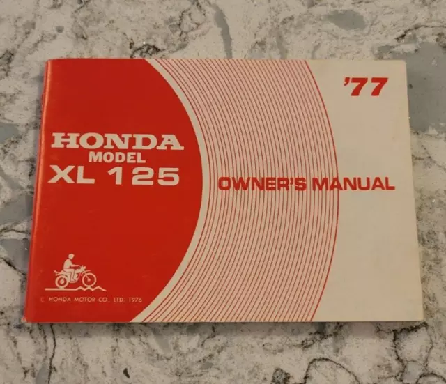 honda xr150l owners manual