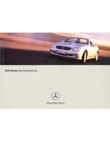 2001 mercedes slk 320 owners manual