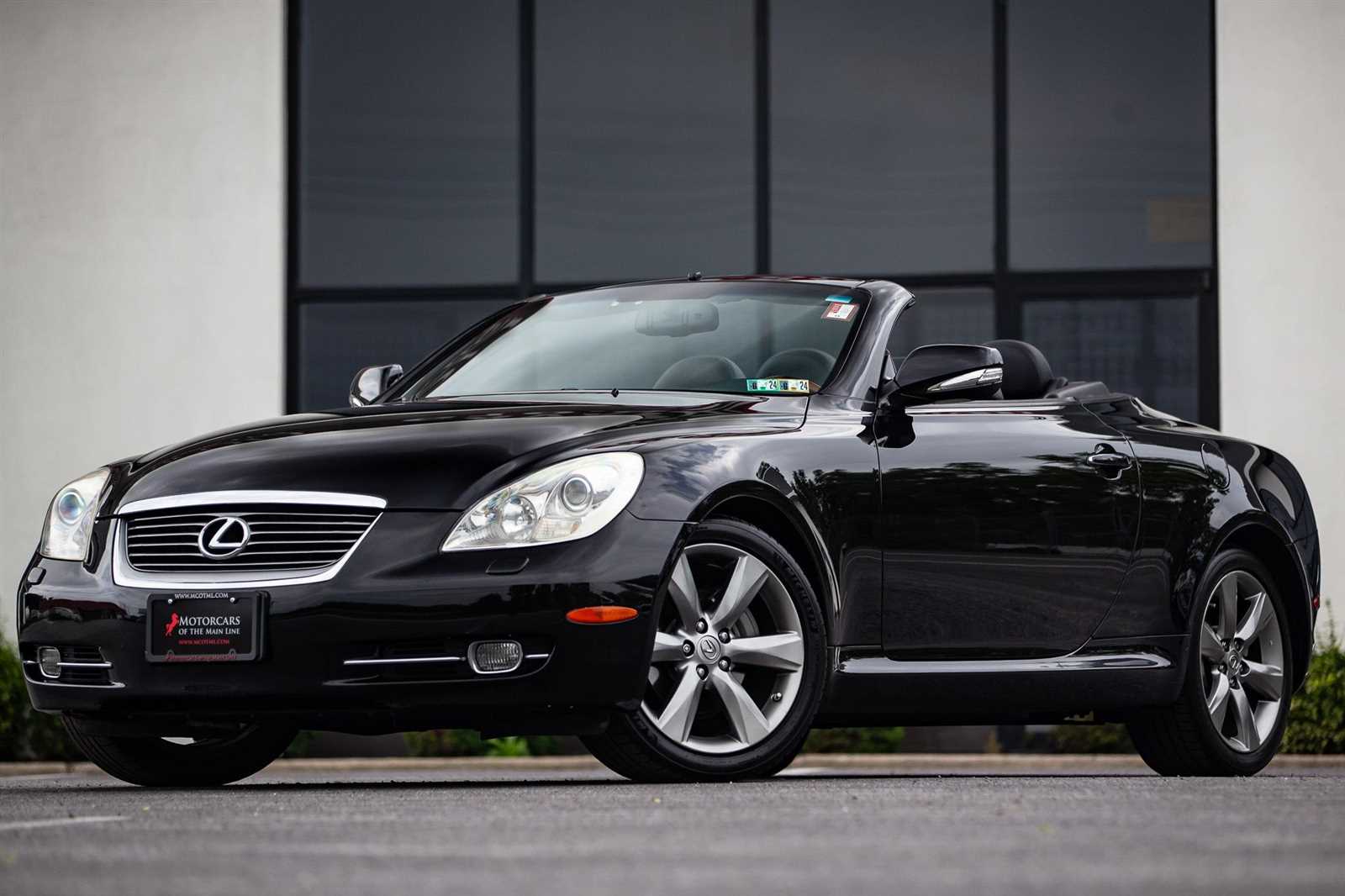 2003 lexus sc430 owners manual