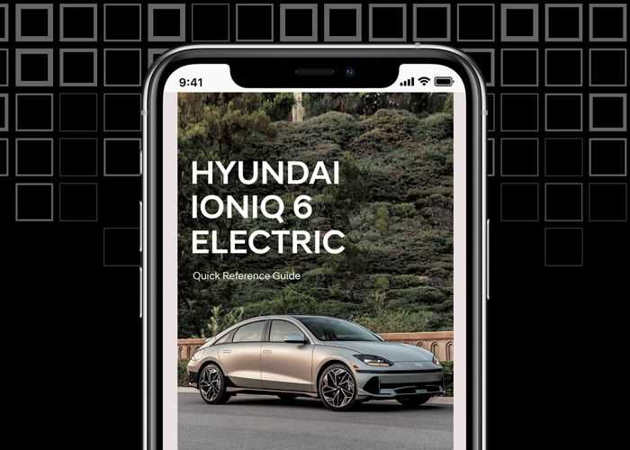 hyundai ioniq 6 owners manual