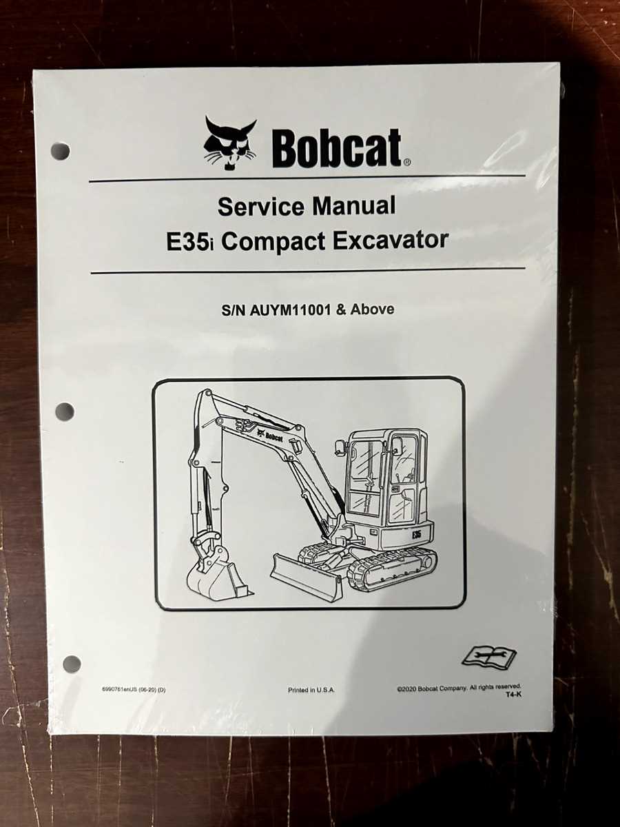 bobcat e35 owners manual