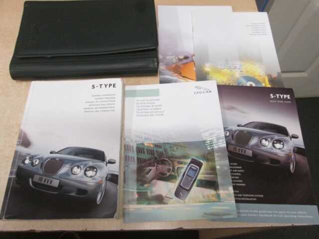 2006 jaguar s type owners manual