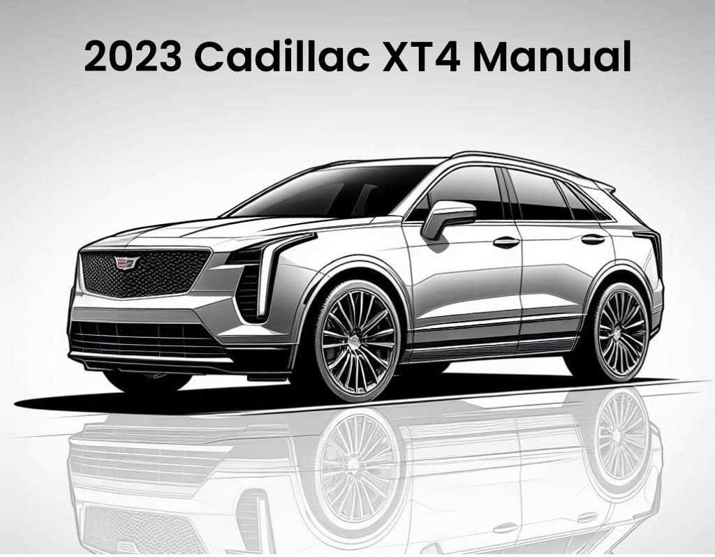 cadillac xt4 owners manual