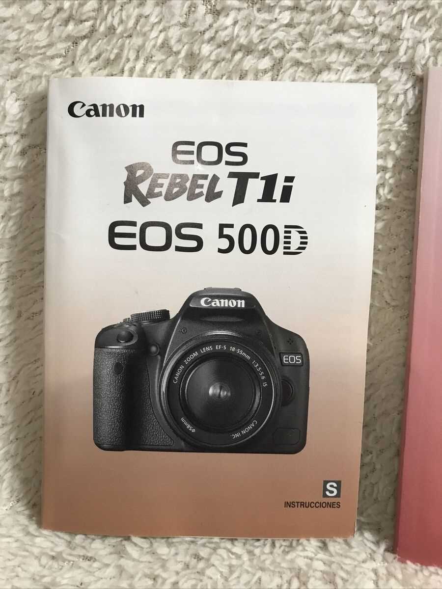 canon t6i owners manual