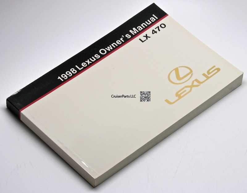 2007 lexus lx470 owners manual