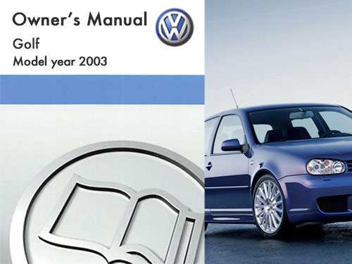 golf tdi owners manual