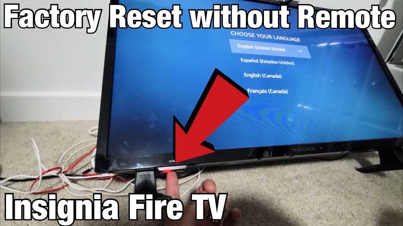 insignia fire tv owners manual