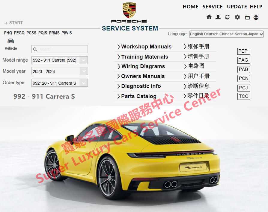 porsche 991 owners manual