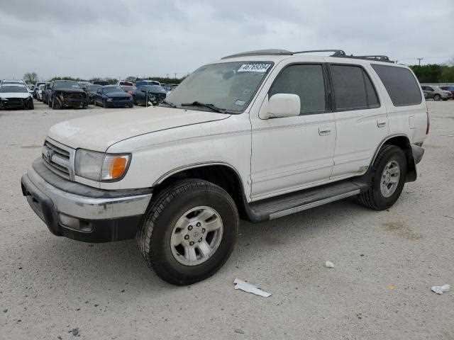 1999 toyota 4runner limited owners manual