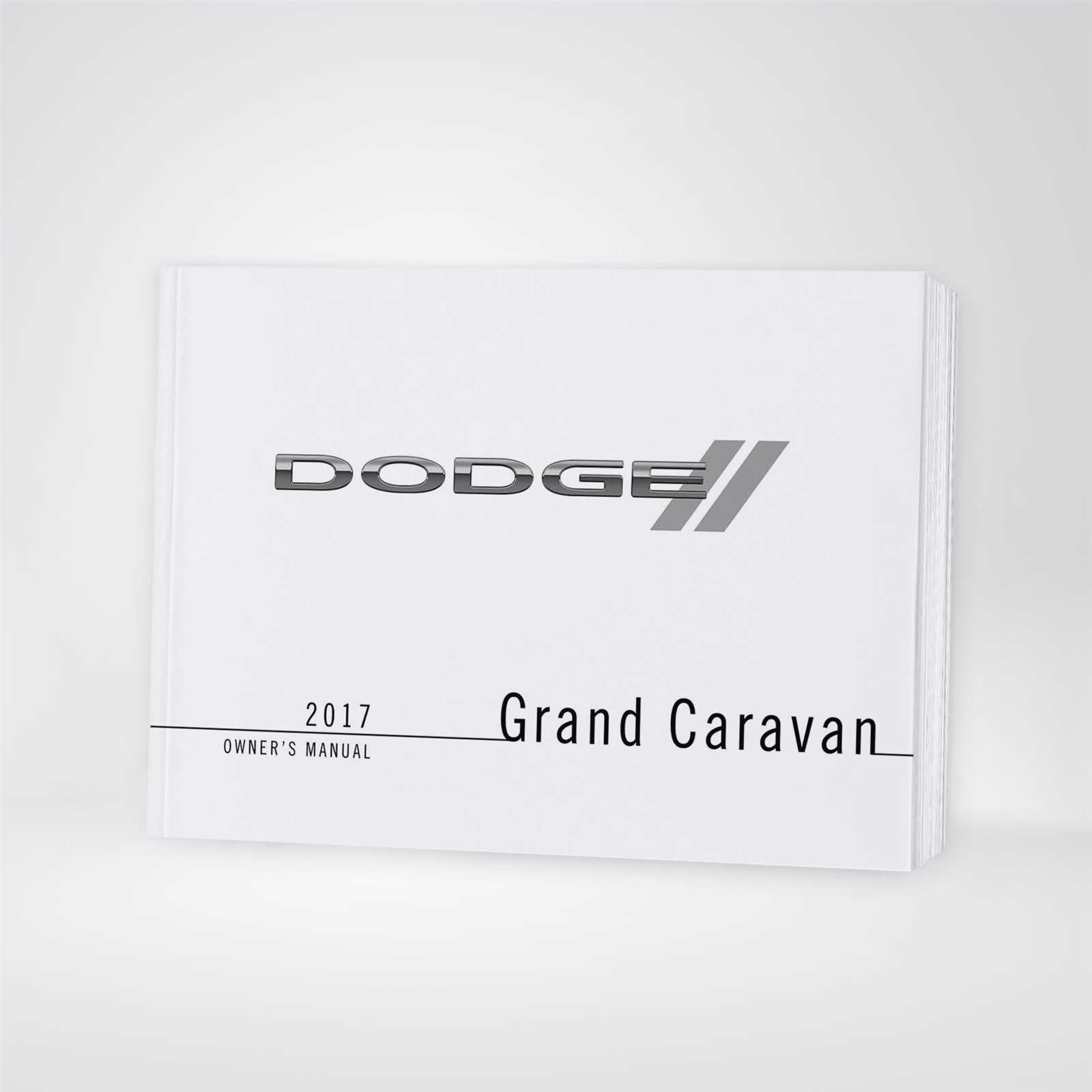 2017 dodge caravan owners manual