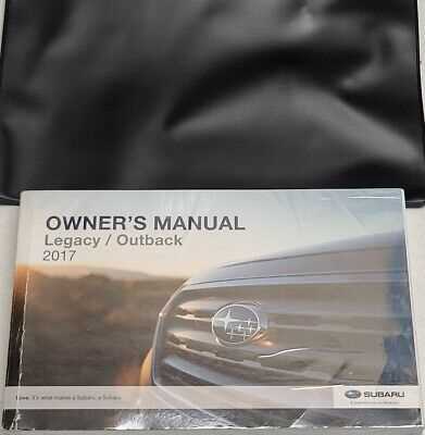 2017 subaru owners manual