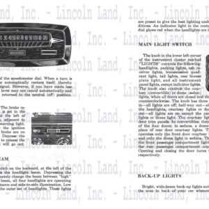 1998 lincoln continental owners manual