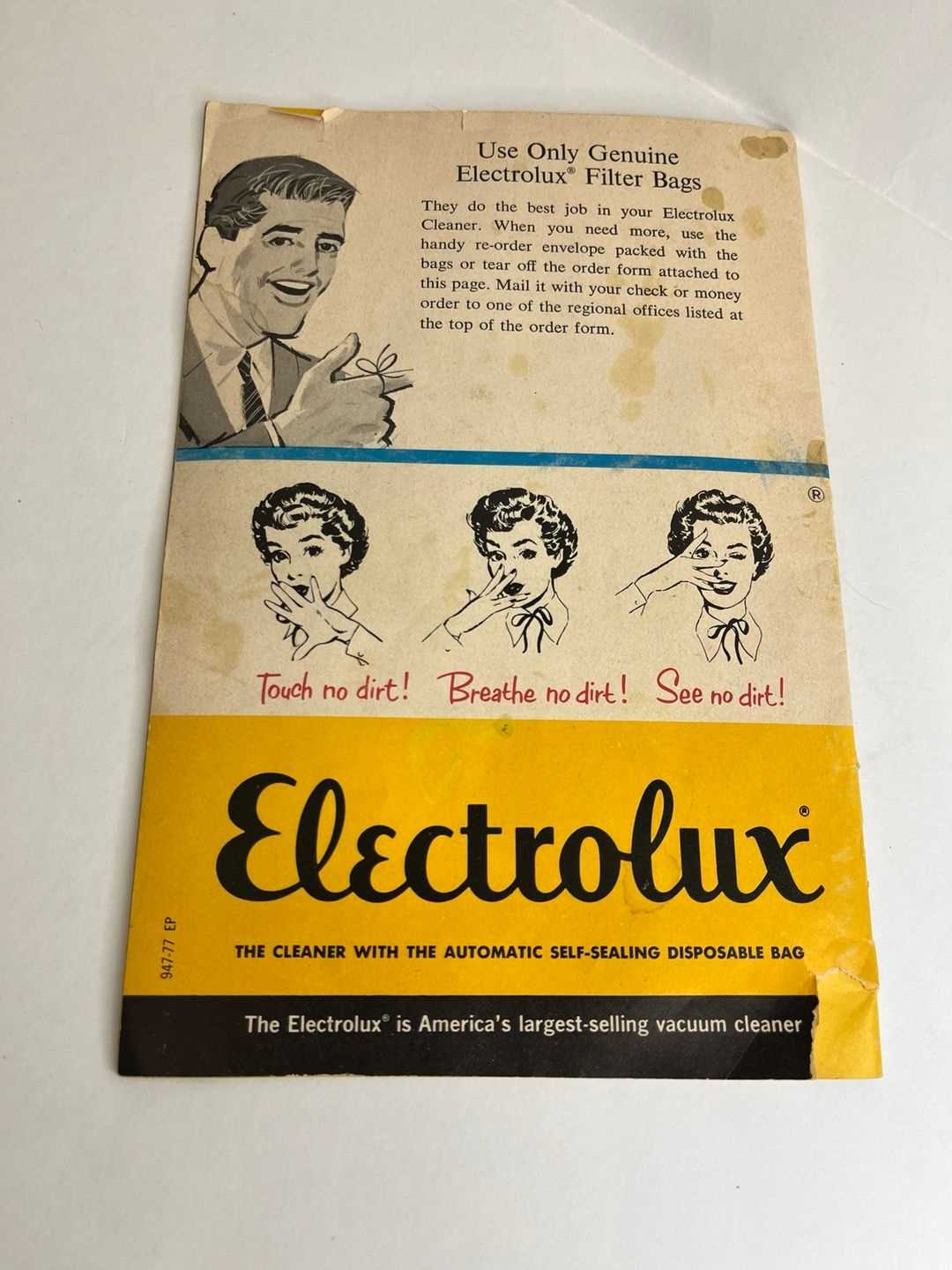 electrolux vacuum owners manual