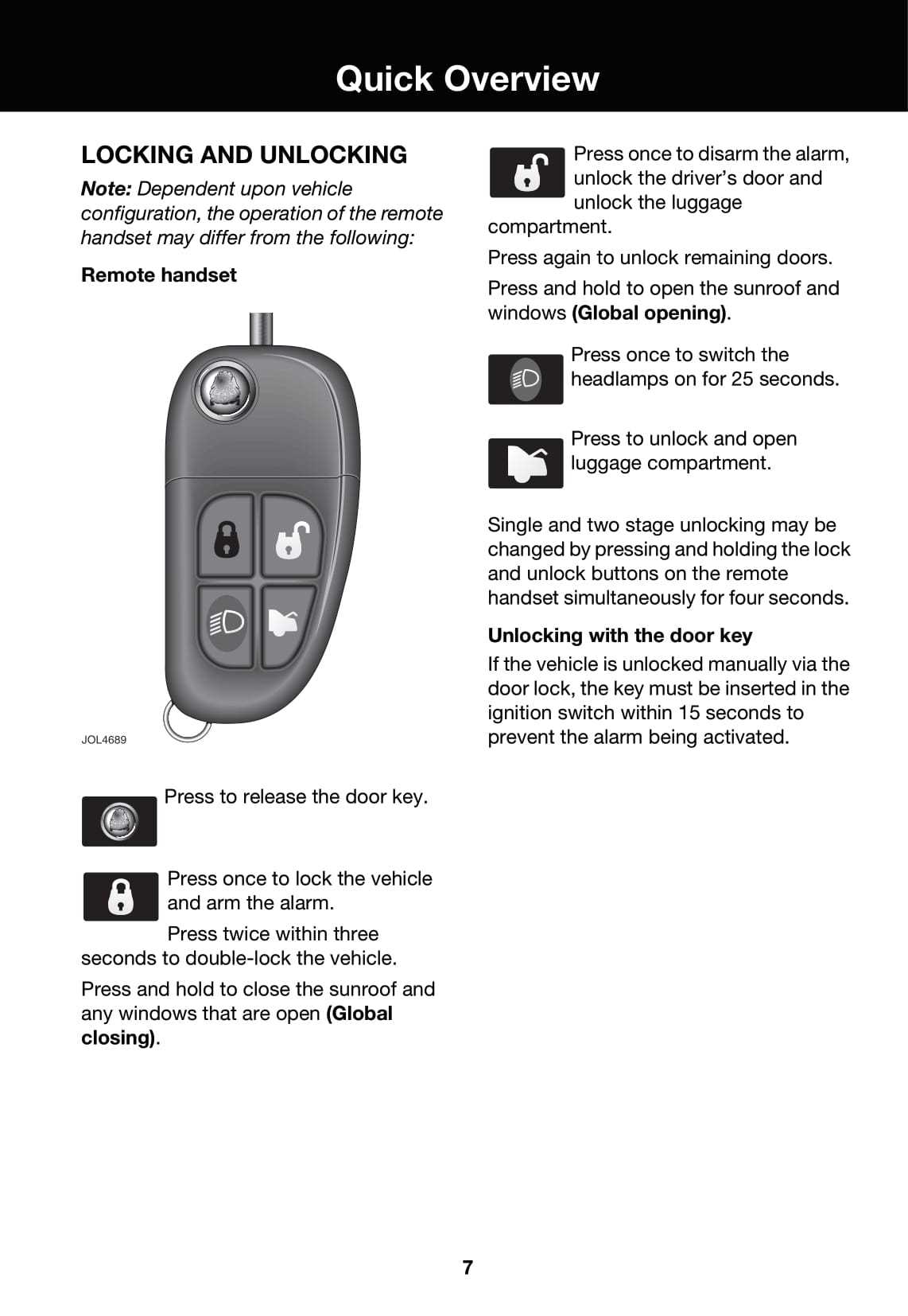 jaguar s type owners manual