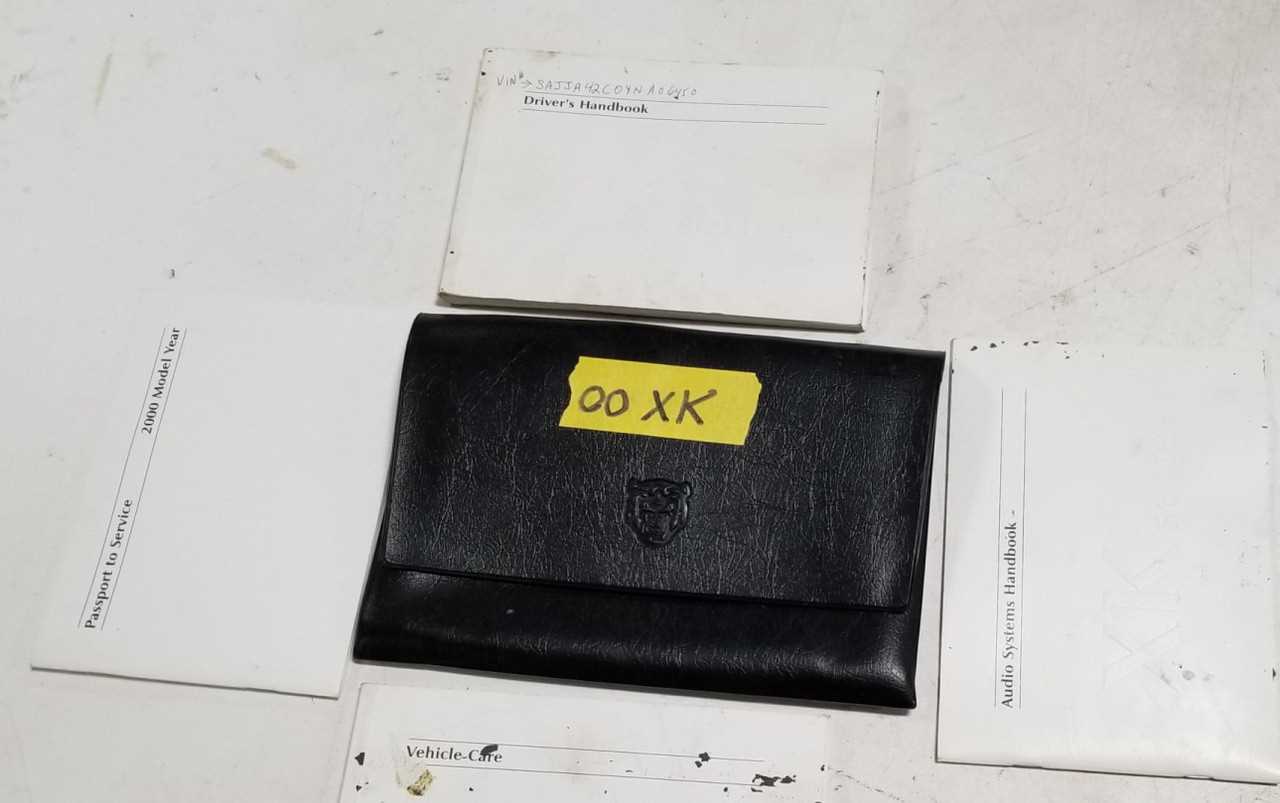 jaguar xk8 owners manual