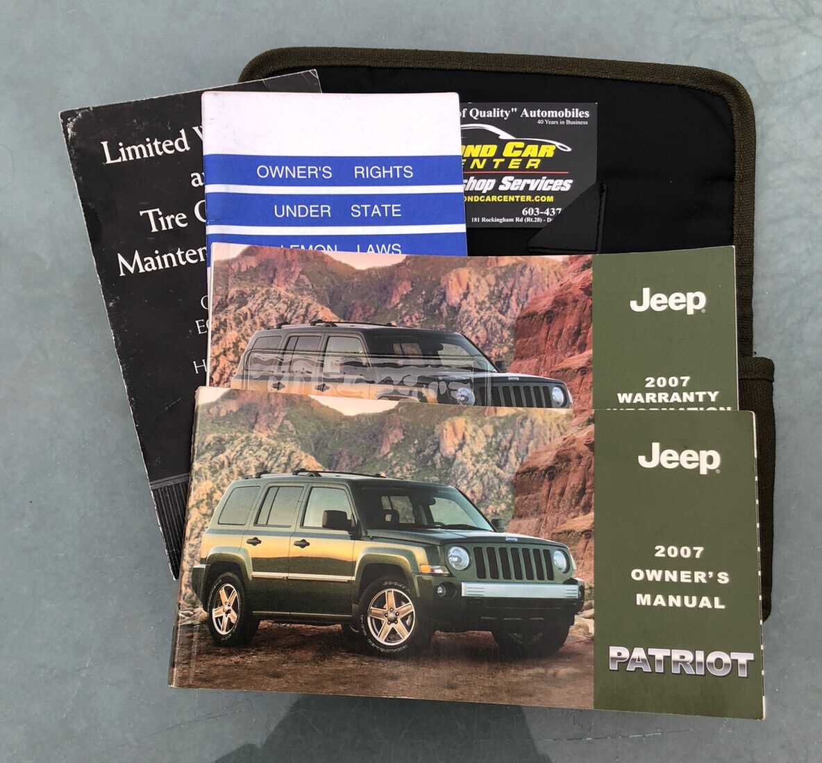 jeep patriot owners manual