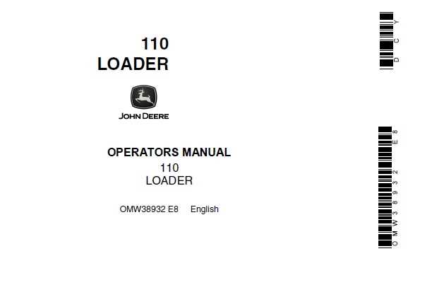 john deere 110 owners manual