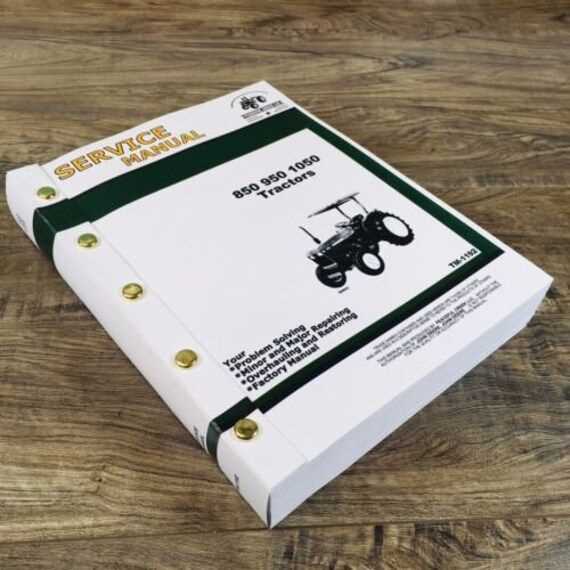 john deere 950 owners manual