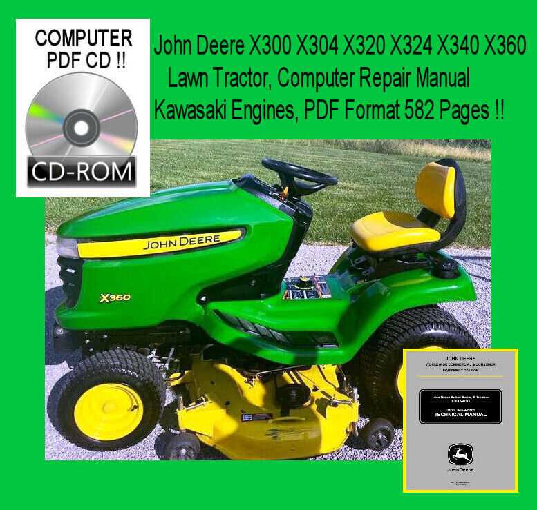 john deere x324 owners manual