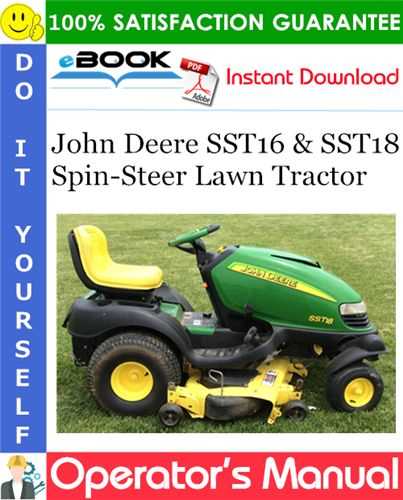 john deere ztrak owners manual