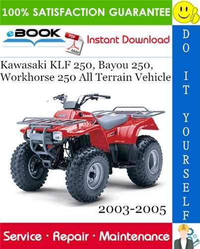 kawasaki bayou owners manual