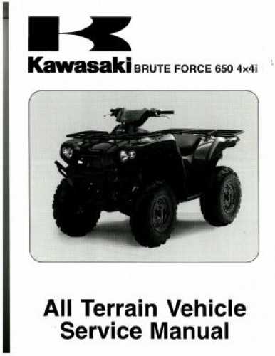 kawasaki brute force 650 owners manual