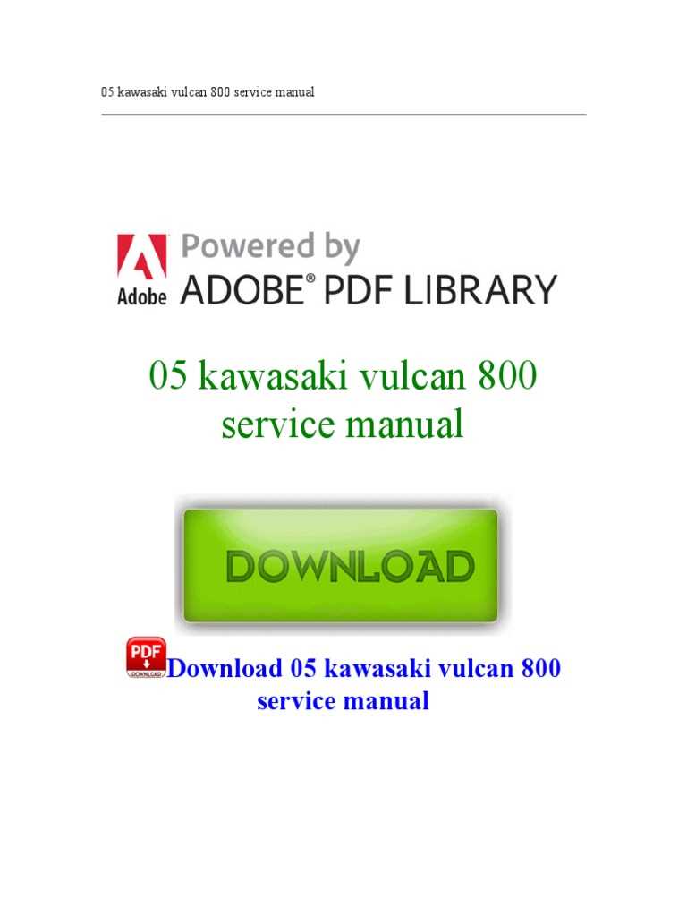 kawasaki vulcan 800 owners manual