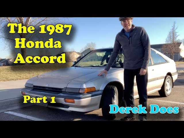 1989 honda accord owners manual