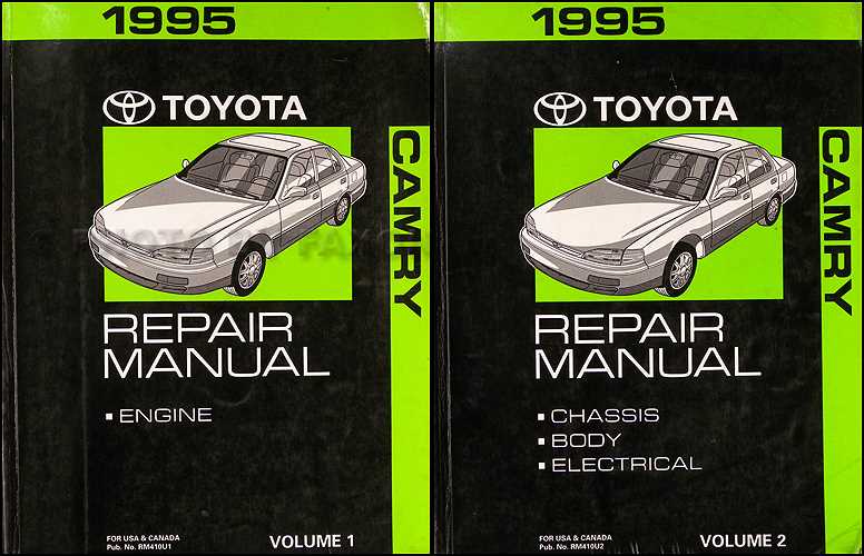 1995 toyota camry owners manual