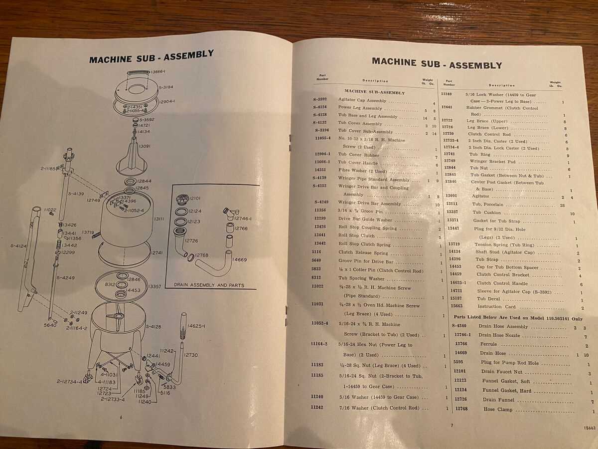 kenmore washer model 110 owners manual